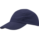 Gorra de nylon impermeable con protección solar 105 g/m2 color azul marino