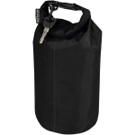 Bolsa impermeable reciclada compacta con cierre enrollable 1L color negro segunda vista