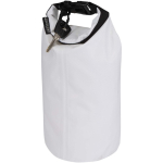 Bolsa impermeable reciclada compacta con cierre enrollable 1L color blanco segunda vista