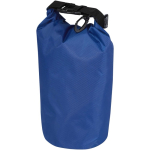 Bolsa impermeable reciclada compacta con cierre enrollable 1L color azul real