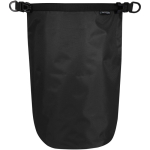 Bolsa de viaje reciclada impermeable con cierre enrollable 5L color negro segunda vista frontal