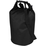 Bolsa de viaje reciclada impermeable con cierre enrollable 5L color negro