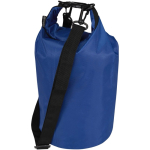 Bolsa de viaje reciclada impermeable con cierre enrollable 5L color azul real segunda vista