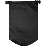 Bolsa de viaje impermeable con cierre enrollable de 10L color negro tercera vista frontal