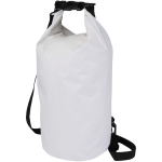 Bolsa de viaje impermeable con cierre enrollable de 10L color blanco