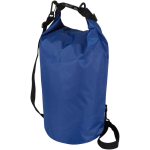 Bolsa de viaje impermeable con cierre enrollable de 10L color azul real