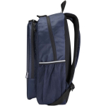 Mochila para pádel con bolsillos organizadores 18L 15'' color azul marino vista lateral