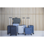 Maleta trolley para portátil con candado TSA incorporado 30L 16'' color azul bondi imagen de estilo de vida