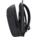 Mochila antirrobo extensible resistente al agua y capacidad 18L color negro vista lateral