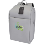 Mochila antirrobo extensible resistente al agua y capacidad 18L color gris claro