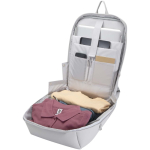 Mochila antirrobo extensible resistente al agua y capacidad 18L color gris claro tercera vista