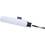 Paraguas plegable de apertura automática y mango de goma Ø93 color blanco tercera vista