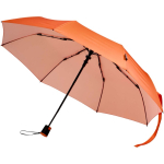 Paraguas plegable de apertura automática y mango de goma Ø93 color naranja