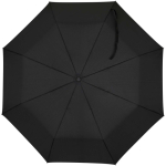 Paraguas plegable compacto con armazón metálico y goma Ø102 color negro segunda vista frontal