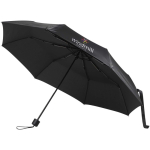 Paraguas plegable compacto con armazón metálico y goma Ø102 color negro