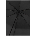 Paraguas plegable compacto con armazón metálico y goma Ø102 color negro segunda vista