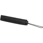 Paraguas plegable compacto con armazón metálico y goma Ø102 color negro tercera vista