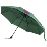 Paraguas plegable compacto con armazón metálico y goma Ø102 color verde