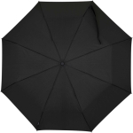 Paraguas plegable con apertura y cierre automáticos resistente Ø105 color negro segunda vista frontal