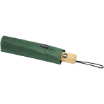 Paraguas plegable con apertura y cierre automáticos resistente Ø105 color verde tercera vista