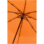 Paraguas plegable con apertura y cierre automáticos resistente Ø105 color naranja segunda vista