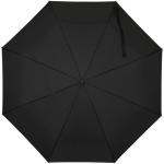 Paraguas plegable con apertura y cierre automáticos ecológico Ø120 color negro segunda vista frontal