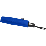 Paraguas plegable con apertura y cierre automáticos ecológico Ø120 color azul real tercera vista