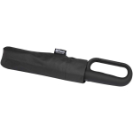 Paraguas de RPET plegable y compacto con apertura automática Ø99 color negro segunda vista con caja