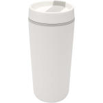 Vaso térmico de doble pared con tapa de rosca incluida 480ml color blanco