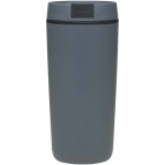 Vaso térmico de doble pared con tapa de rosca incluida 480ml color azul bondi segunda vista trasera
