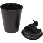 Vaso térmico doble pared con tapa de rosca antiderrame 300ml color negro segunda vista