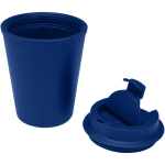 Vaso térmico doble pared con tapa de rosca antiderrame 300ml color azul segunda vista