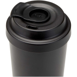 Vaso térmico de doble pared de acero inoxidable mate 480ml color negro vista detalle 1
