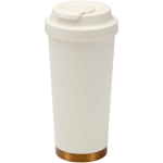 Vaso térmico de doble pared de acero inoxidable mate 480ml color beige
