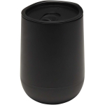 Vaso de doble pared con tapa deslizante y aislamiento de aire 360ml color negro