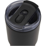 Vaso térmico de doble pared con tapa a prueba de derrames 540ml color negro vista detalle 1
