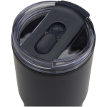 Vaso térmico de doble pared con tapa a prueba de derrames 540ml color azul marino vista detalle 1