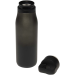 Vaso térmico de doble pared con tapa tipo one-touch 500ml color negro segunda vista
