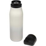 Vaso térmico de doble pared con tapa tipo one-touch 500ml color blanco segunda vista