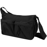 Bandolera para portátil con correa de maleta y bolsillo oculto 13'' color negro