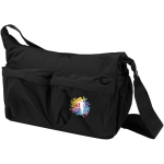 Bandolera para portátil con correa de maleta y bolsillo oculto 13'' color negro