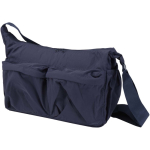 Bandolera para portátil con correa de maleta y bolsillo oculto 13'' color azul marino