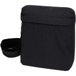 Bolsa bandolera ligera con correa ajustable y acolchado color negro