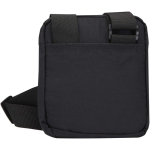 Bolsa bandolera ligera con correa ajustable y acolchado color negro segunda vista trasera