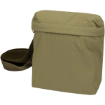 Bolsa bandolera ligera con correa ajustable y acolchado color verde oscuro