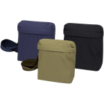 Bolsa bandolera ligera con correa ajustable y acolchado color verde oscuro segunda vista varios colores