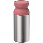 Taza térmica de acero inox reciclado con borde 360° 350ml Mepal color rosa