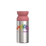 Taza térmica de acero inox reciclado con borde 360° 350ml Mepal color rosa