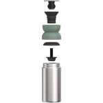 Taza térmica de acero inox reciclado con borde 360° 350ml Mepal color verde manzana segunda vista