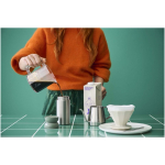 Taza térmica de acero inox reciclado con borde 360° 350ml Mepal color verde manzana imagen de estilo de vida 2